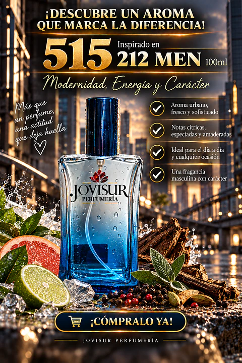 515 - Inspirado en 212 MEN - 100ml