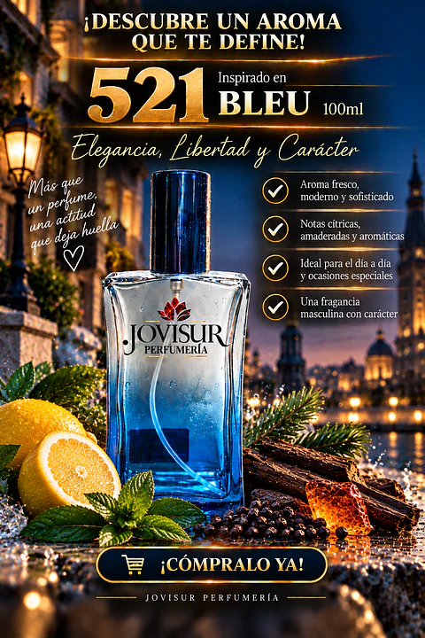521 - Inspirado en BLEU - 100ml