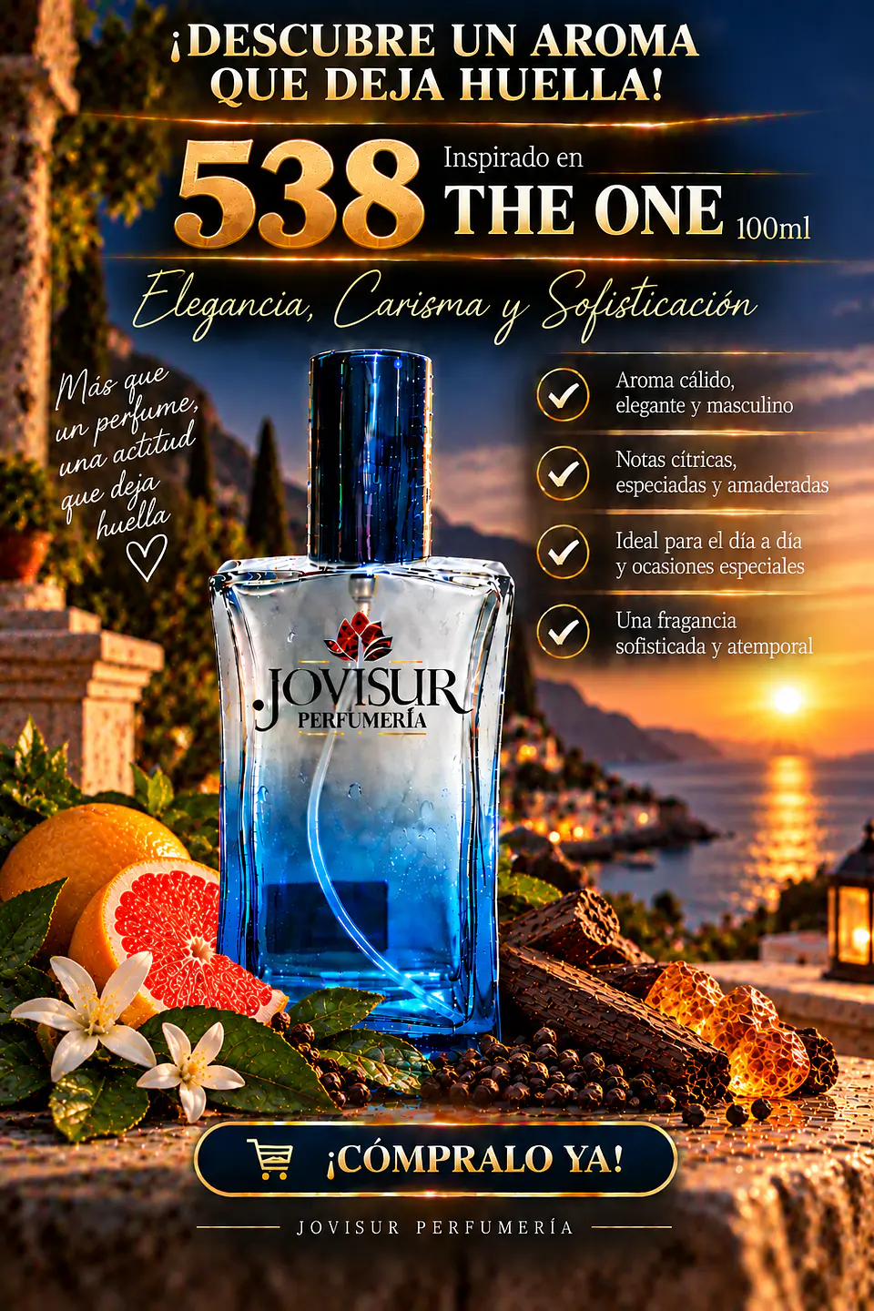 538 - Inspirado en THE ONE - 100ml 1