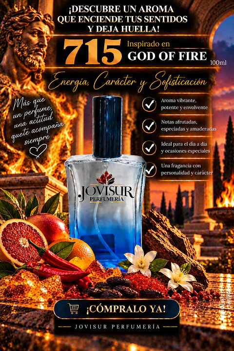 715 - Inspirado en GOD OF FIRE - 100ml
