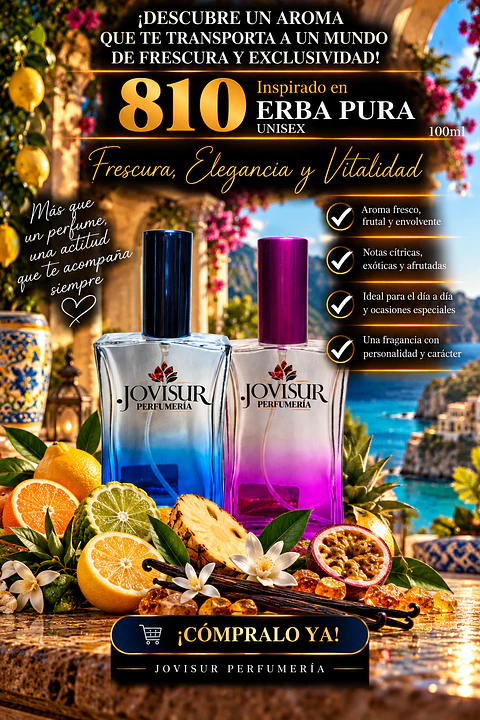 810 - Inspirado en ERBA PURA - 100ml