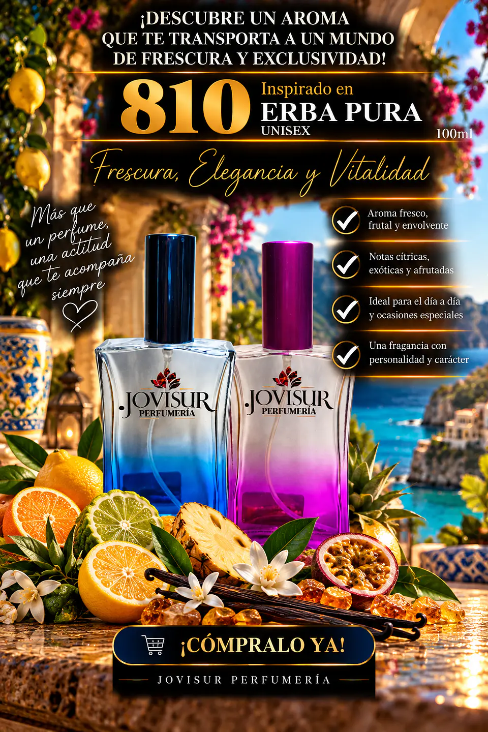 810 - Inspirado en ERBA PURA - 100ml 1