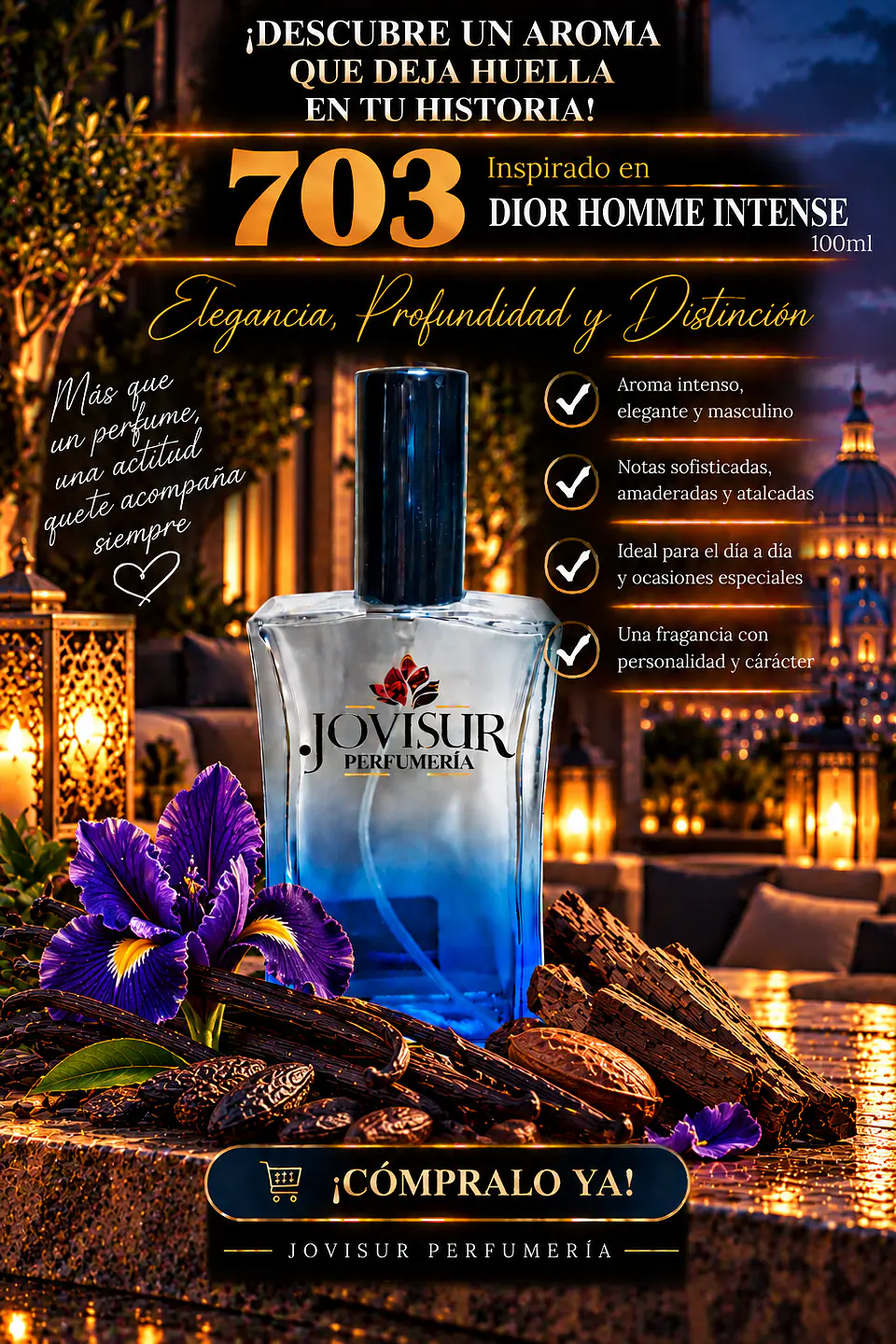703 - Inspired by DIOR HOMME INTENSE - 100ml 1