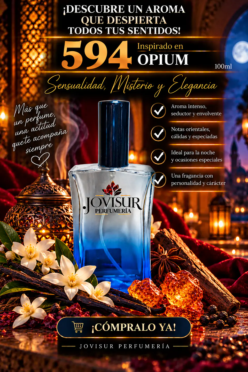 594 - Inspirado en OPIUM - 100ml 1