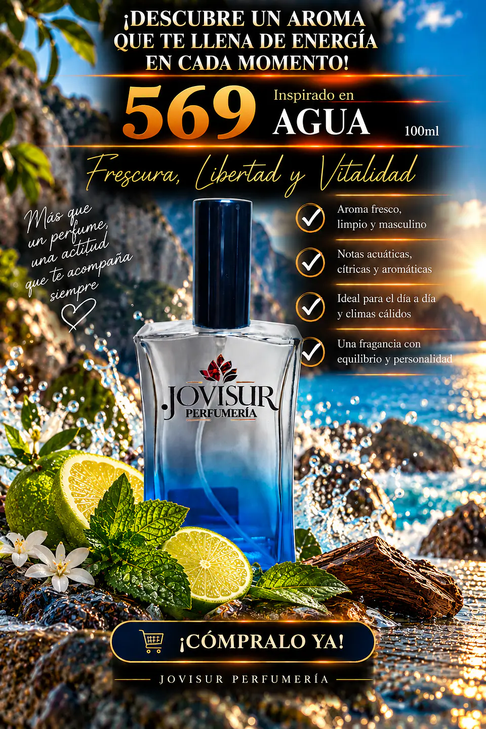 569 - Inspirado en AGUA - 100ml 1