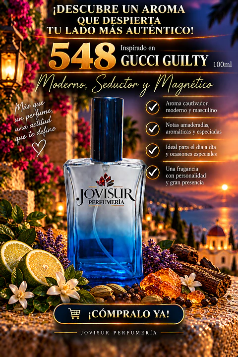 548 - Inspirado en GUCCI GUILTY - 100ml