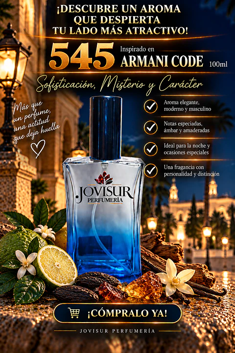 545 - Inspirado en ARMANI CODE - 100ml