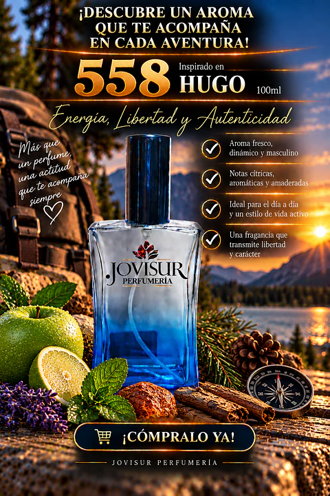 558 - Inspirado en HUGO - 100ml