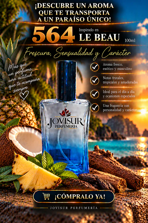 564 - Inspirado en LE BEAU - 100ml