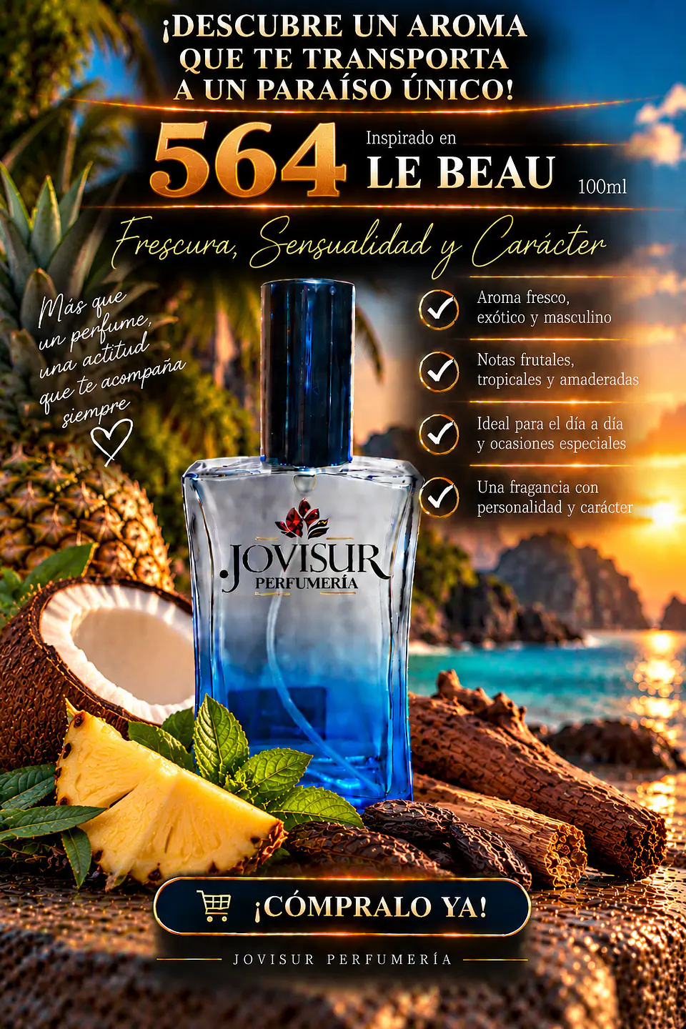 564 - Inspirado en LE BEAU - 100ml 1