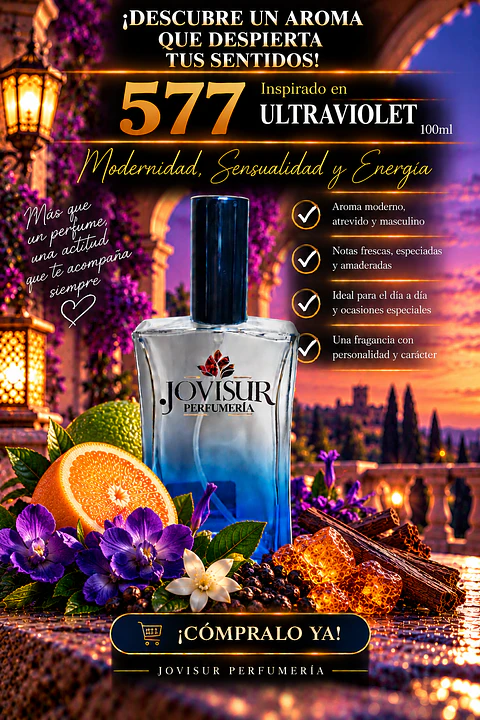 577  - Inspirado en ULTRAVIOLET - 100ml