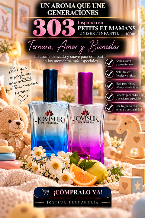 303 - Inspirado en PETITS ET MAMANS - 100ml