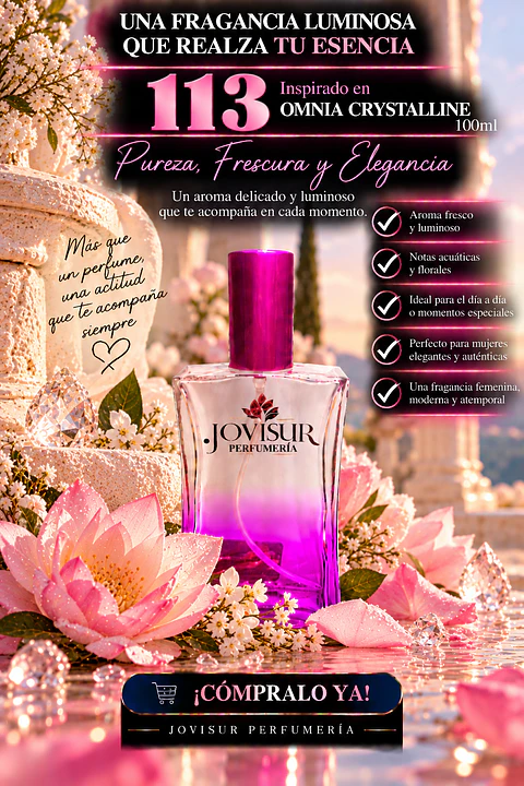 113 - Inspirado en OMNIA CRYSTALLINE - 100ml