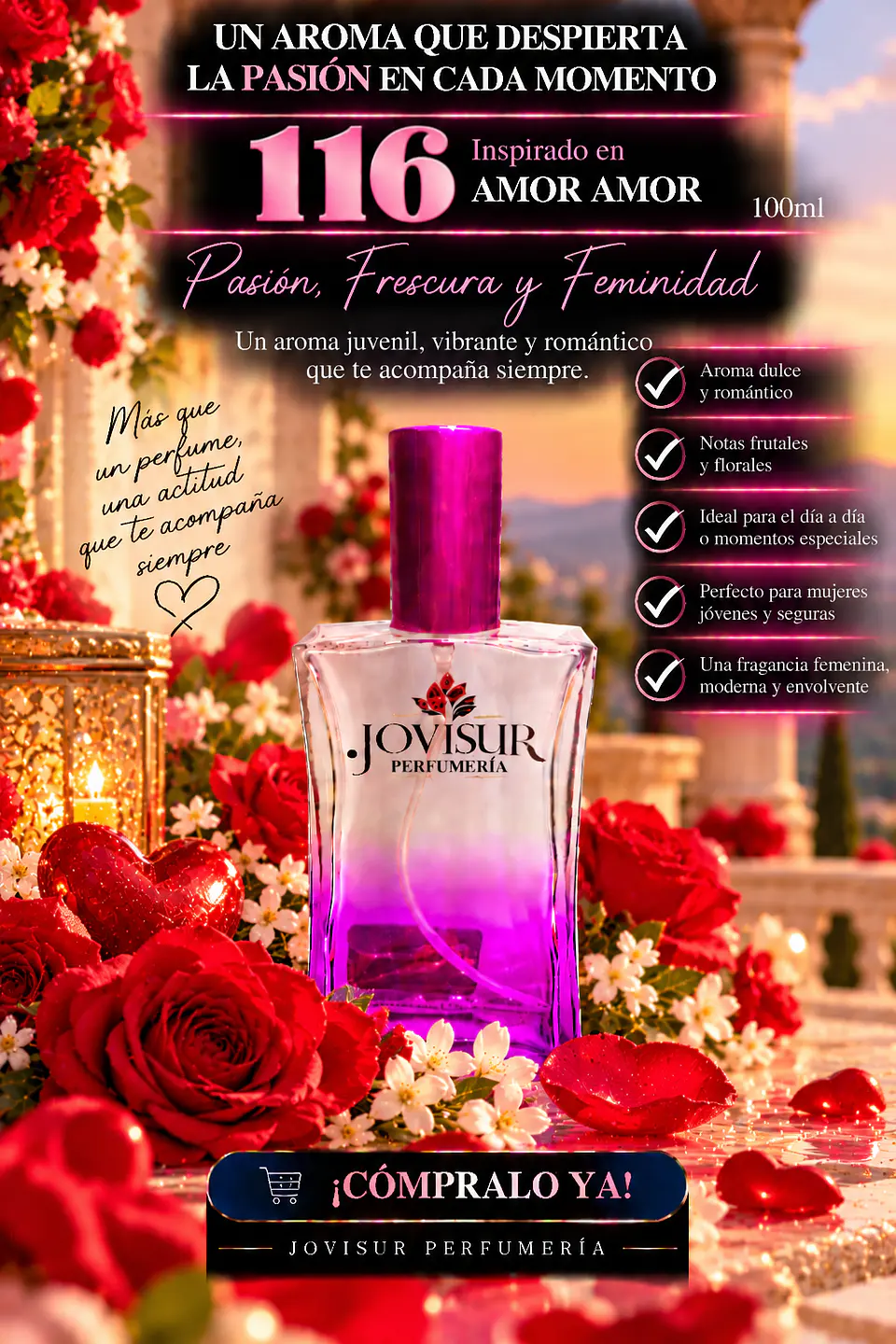 116 - Inspirado en AMOR AMOR - 100ml 1