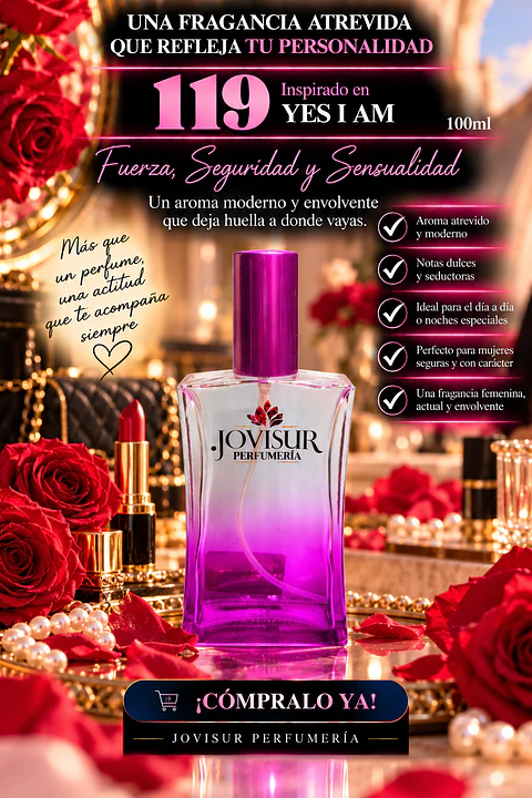 119 - Inspirado en YES I AM - 100ml