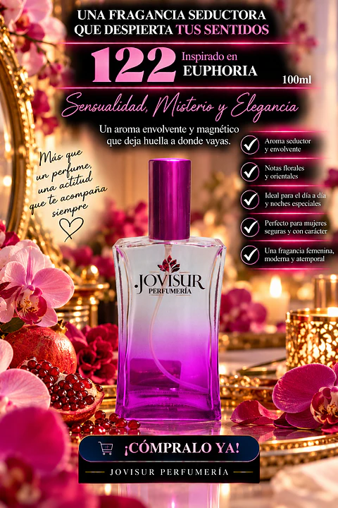 122 - Inspirado en EUPHORIA - 100ml