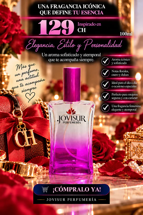 129 - Inspirado en CH - 100ml