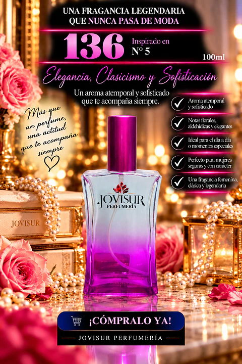 136 - Inspirado en Nº 5 - 100ml