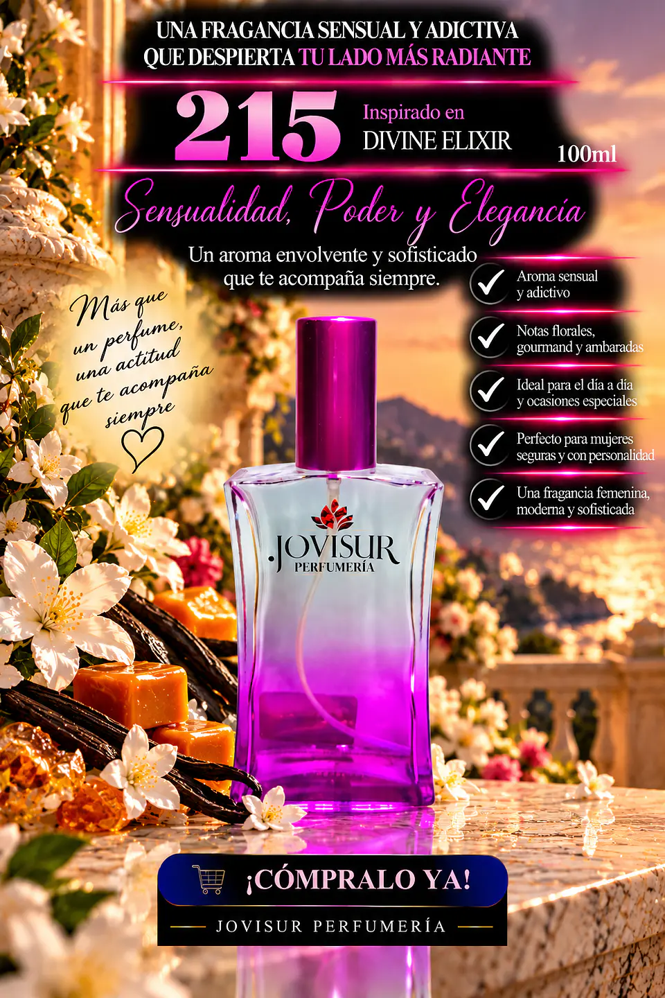 215 - Inspirado en DIVINE ELIXIR - 100ml 1