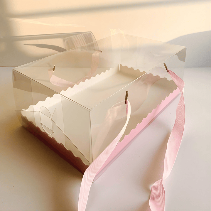 Caja para Postres Transparente 6