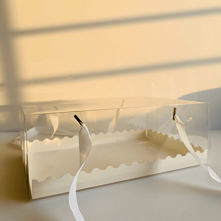 Caja para Postres Transparente 8