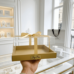 Caja Tapa Transparente