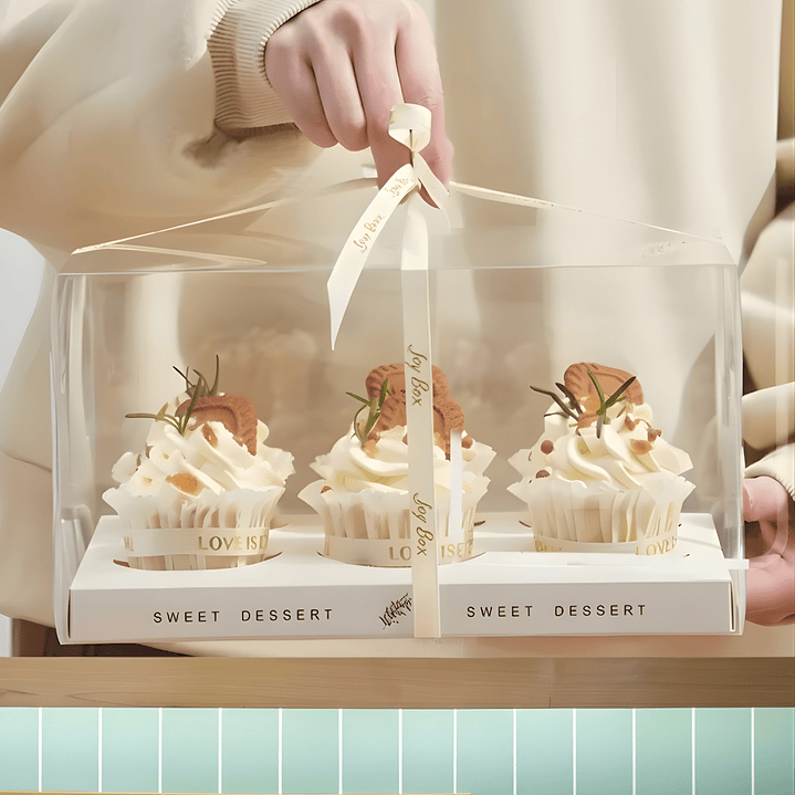 Caja Transparente para Muffins 1