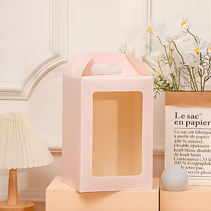 Caja de Regalo con Ventana Transparente