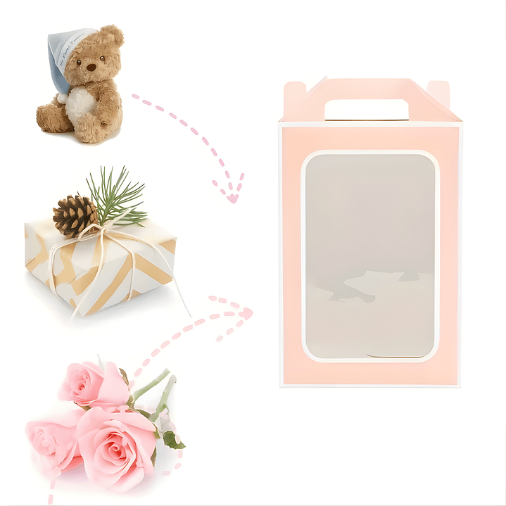 Caja de Regalo con Ventana Transparente 4
