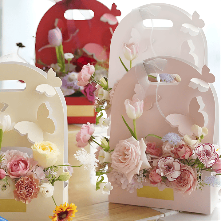 Caja de Florales con Mariposas 2