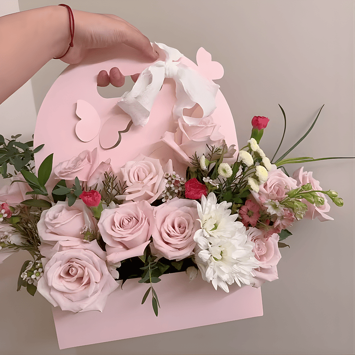 Caja de Florales con Mariposas 3