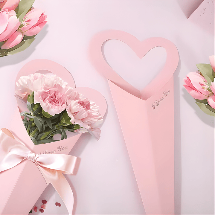 Caja de Regalo con Forma de Corazón 1