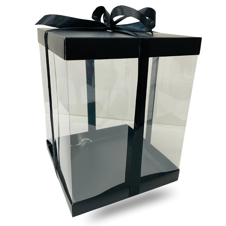 Caja Para Pastel Transparente  2