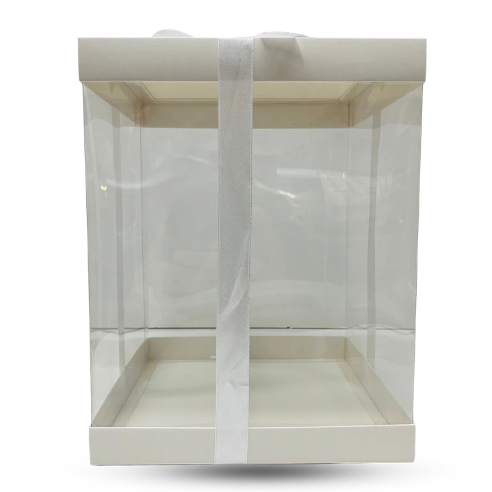 Caja Para Pastel Transparente  10