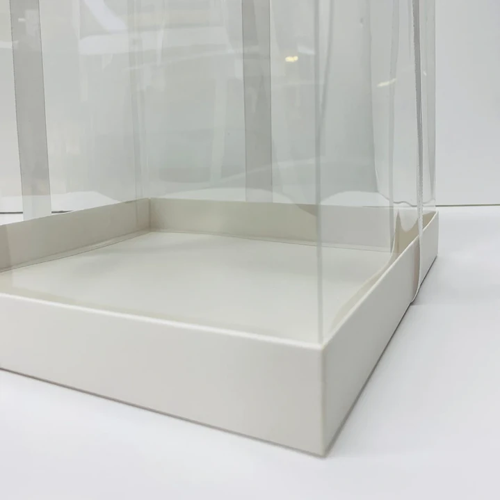 Caja Para Pastel Transparente  6