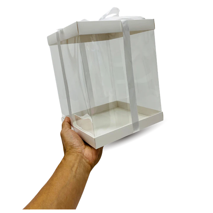 Caja Para Pastel Transparente  7