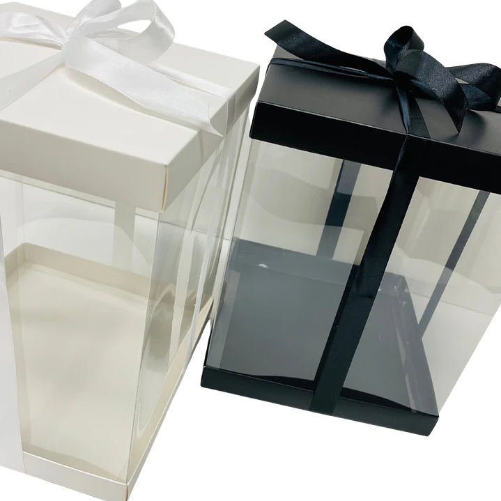 Caja Para Pastel Transparente  8