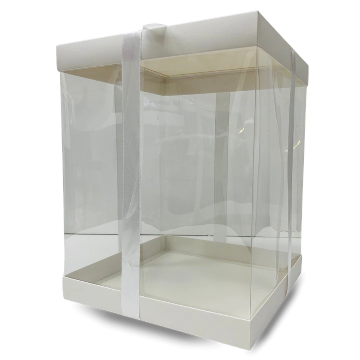 Caja Para Pastel Transparente  5