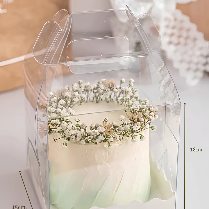 Cajas para Pastel Transparente 7