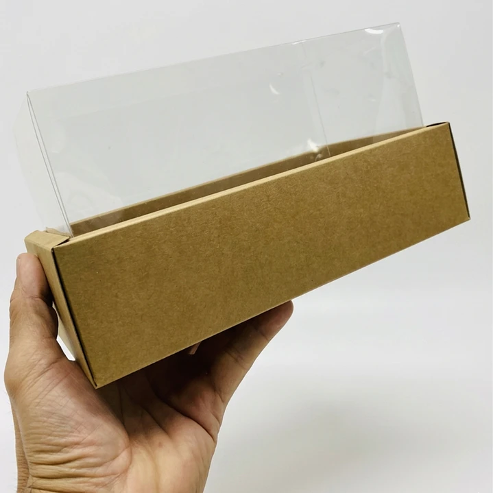 Caja de Cartón Tapa Transparente 7