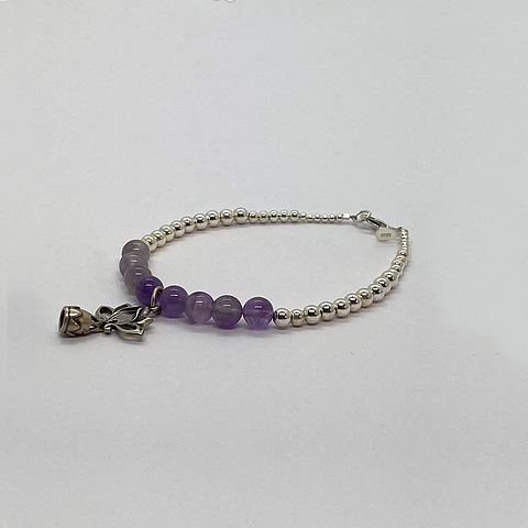 Pulsera Amatista Loto II