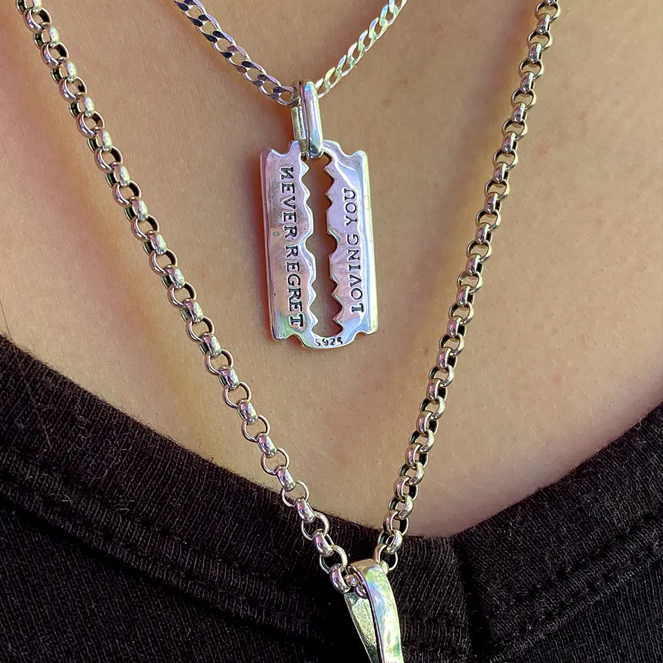 Collar Hoja Loving 1