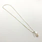 Collar Inicial Pluma + Piedra Natural - Miniatura 3