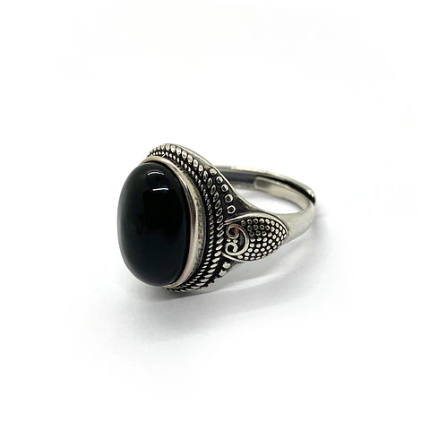Anillo Ónix Ajustable