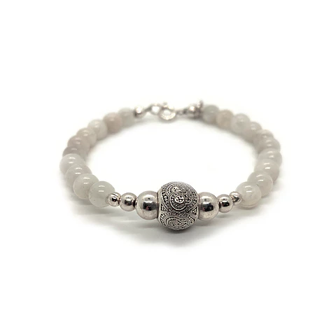Pulsera Piedra Luna OM