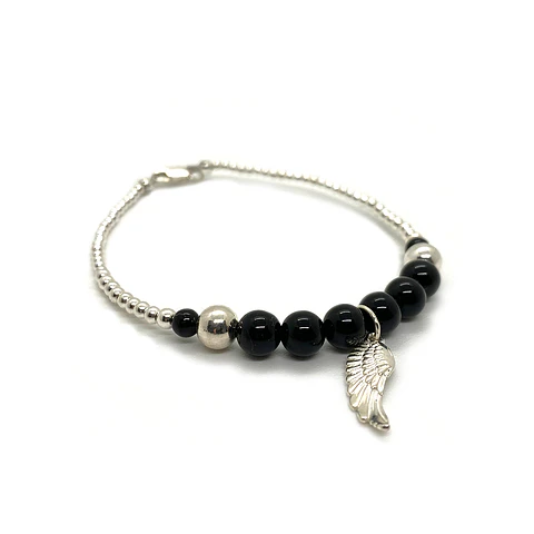 Pulsera Ala Ónix