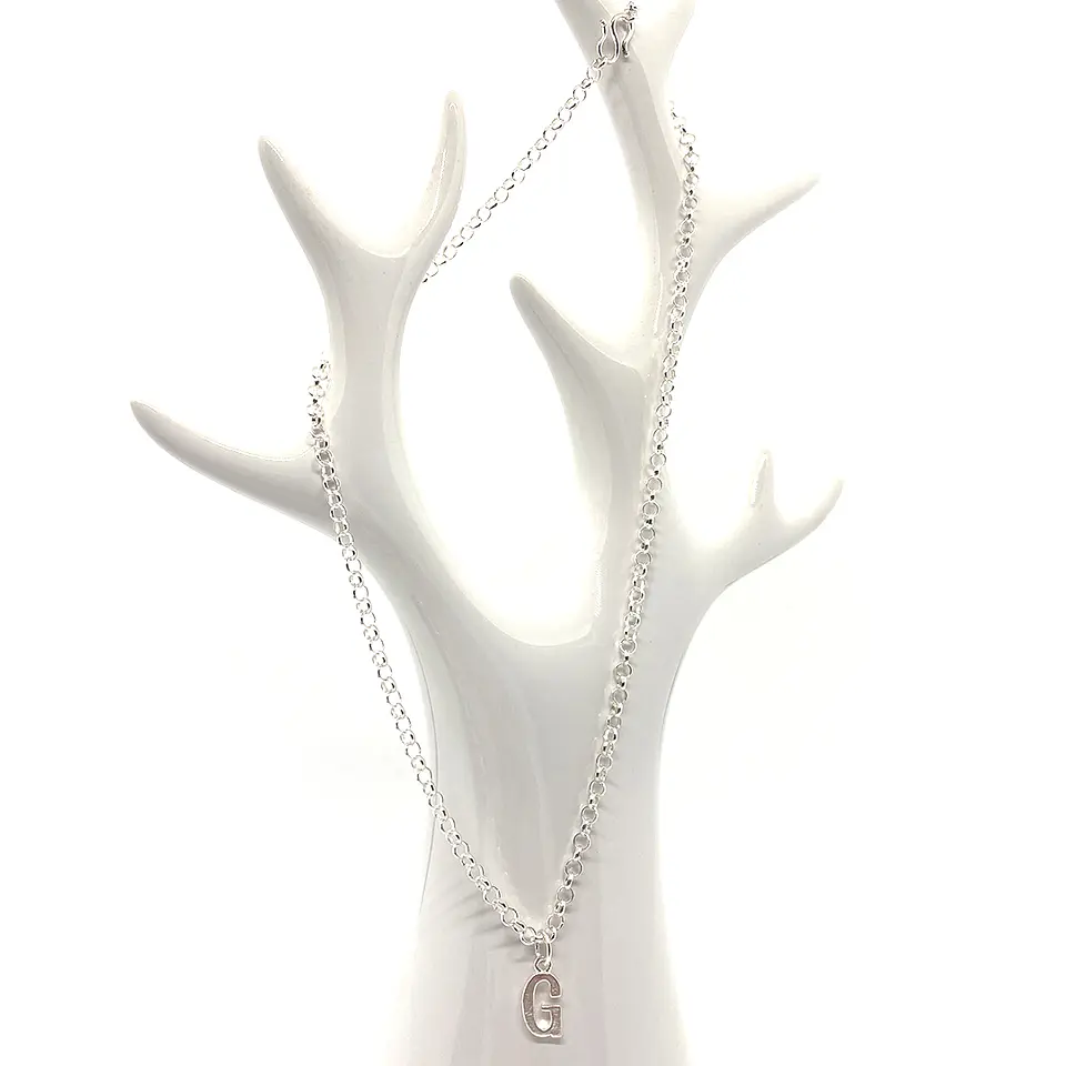 Collar Rolo Letra 1