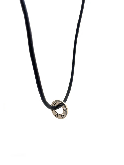 Collar Cuero Mantra