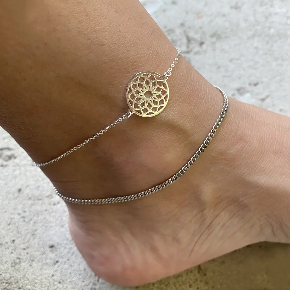 Tobillera Mandala 3