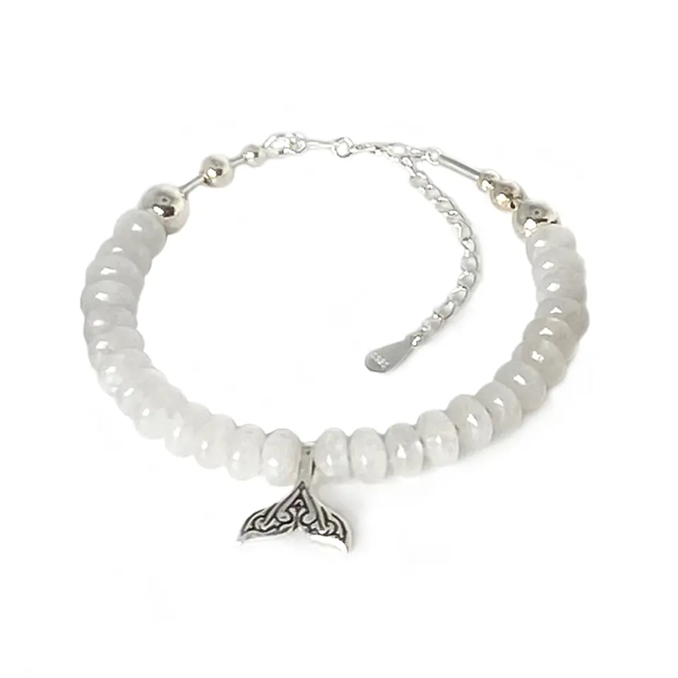 Pulsera Cuarzo Cristal Cola Ballena 2